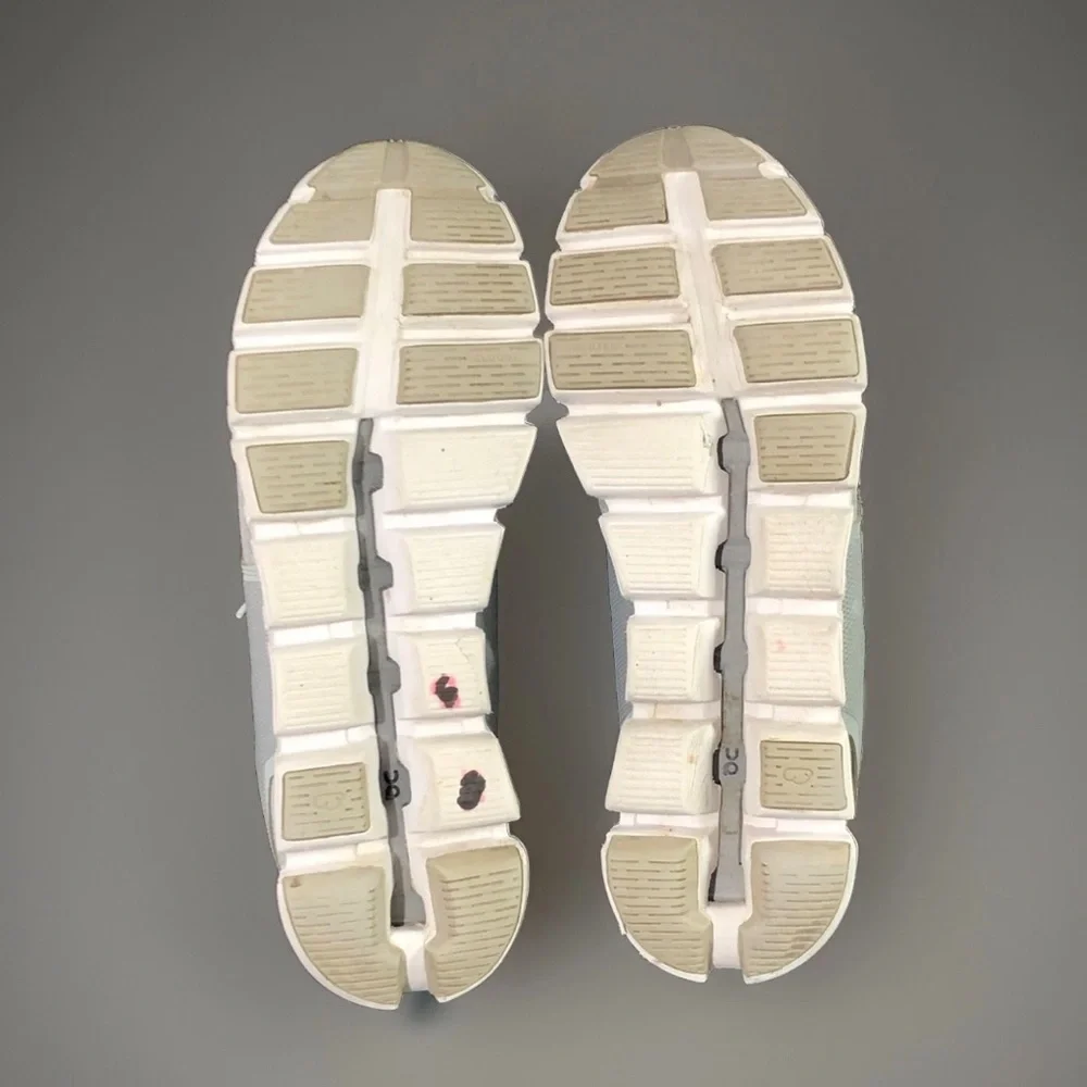 On Running Cloud 5 Glacier White Men's Running Shoes